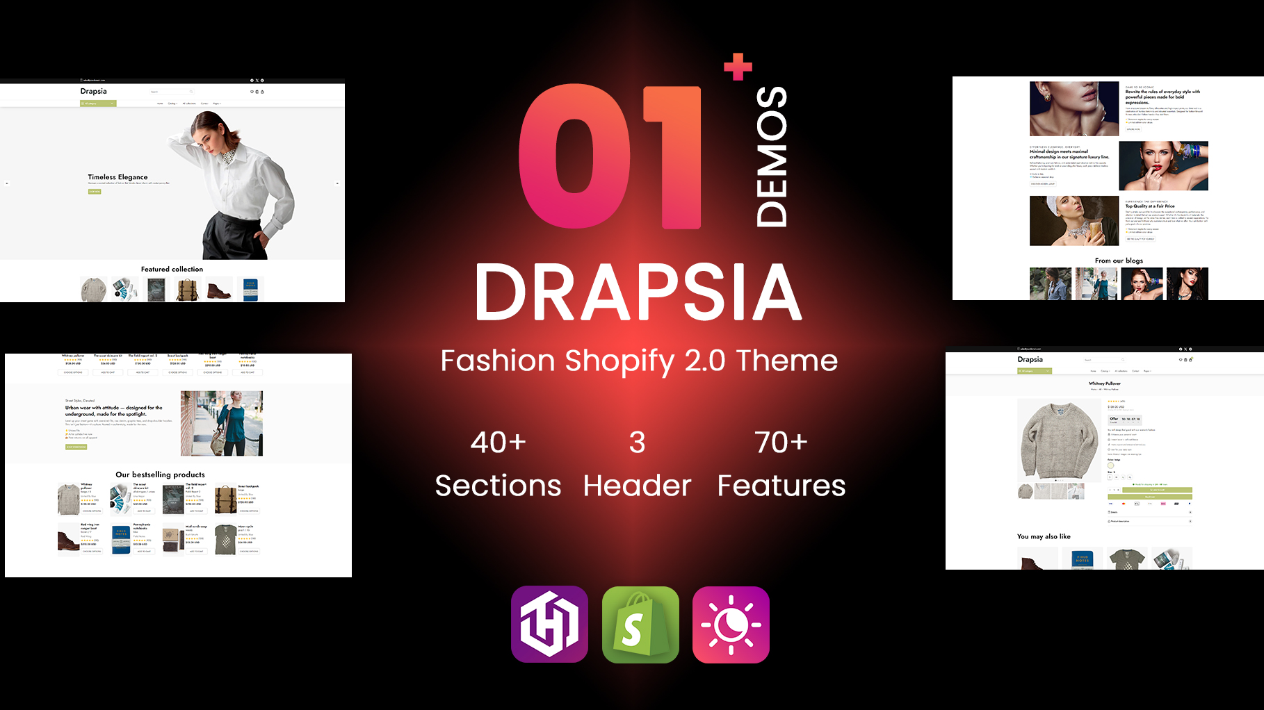 Drapsia – Next Gen Minimilistic Fashion Shopify Theme