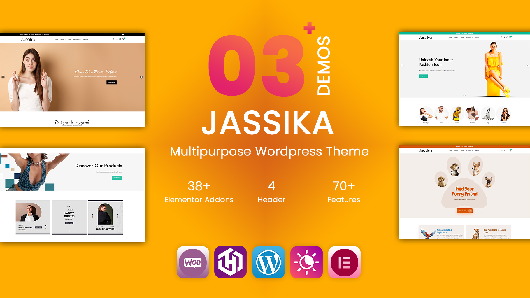 Jassika - Multipurpose WordPress Theme