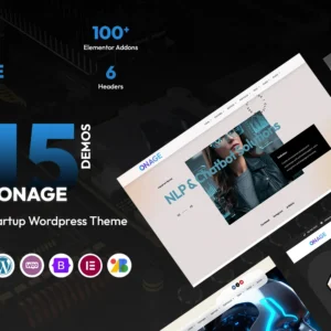 Onage - SaaS, AI Agency, Tech WordPress Theme