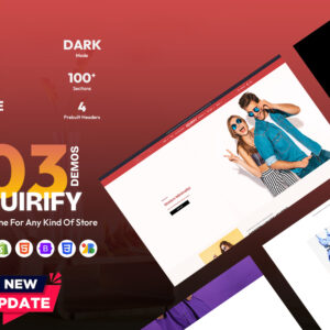 Aquirify Fashion Shopify Theme for Any Kind of Store