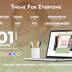 Brontis – GenZ Fashion & Boutique Shopify Theme