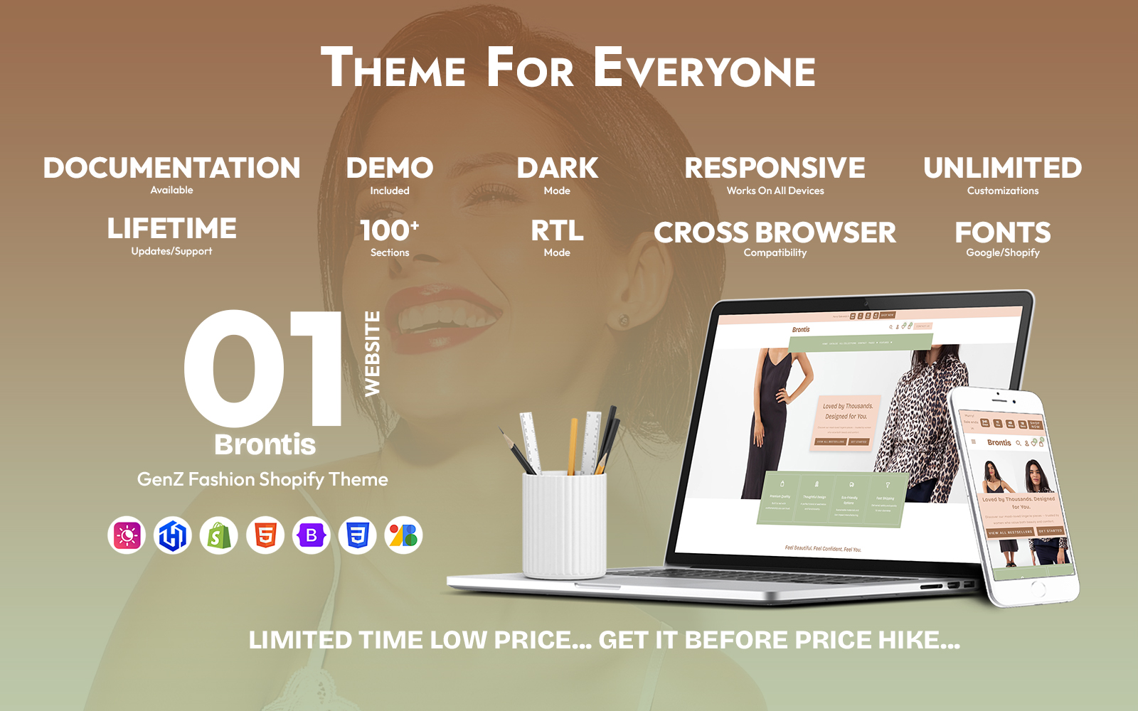 Brontis – GenZ Fashion & Boutique Shopify Theme
