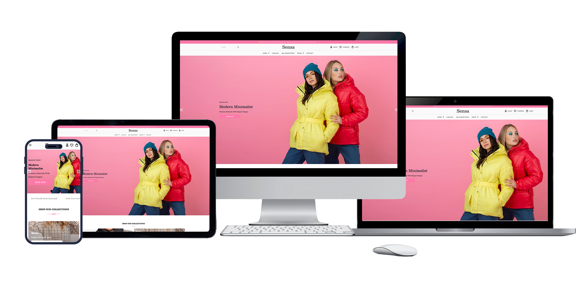 Sensa Winter Wear Shopify Theme
