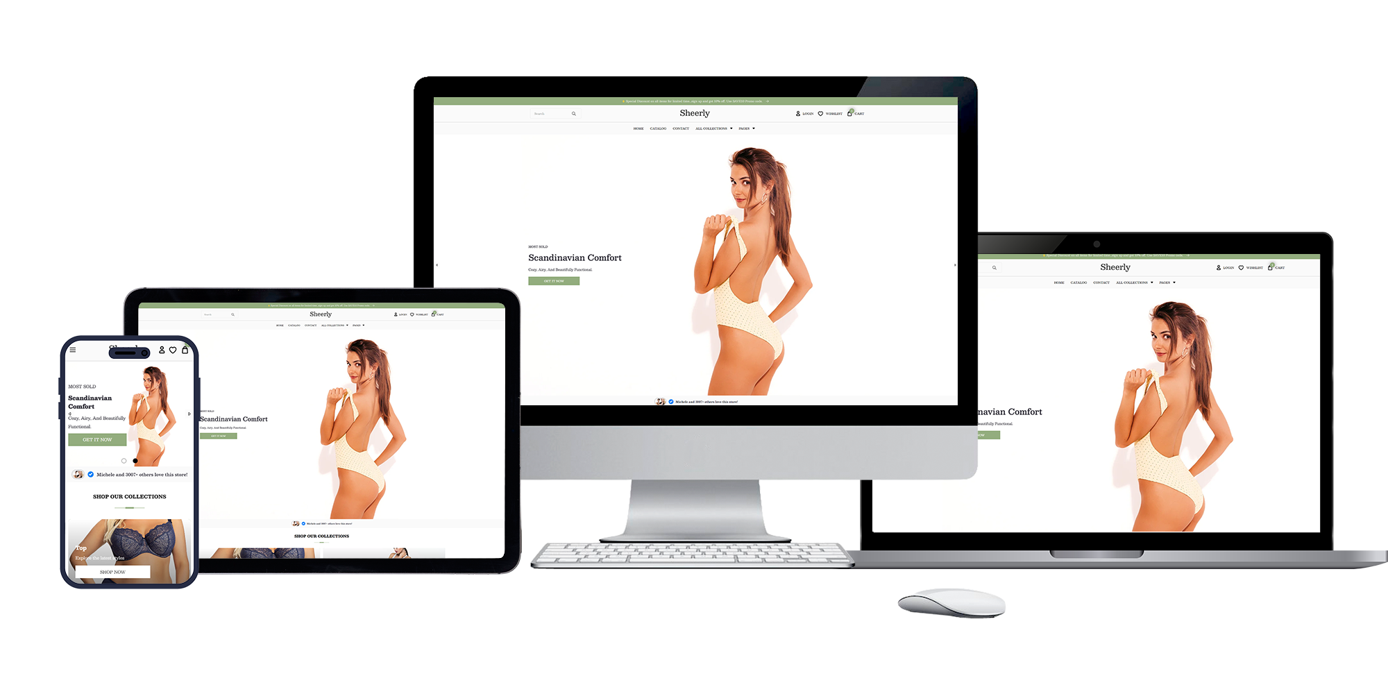 Sheerly Lingerie Shopify Theme