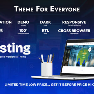 Hosting Woocommerce WordPress Theme