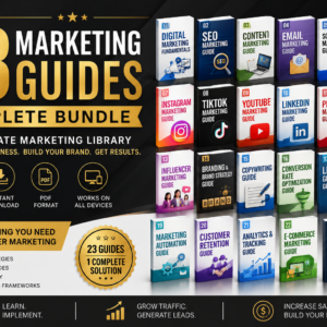 23 Marketing Guides Bundle – Complete Digital Marketing Library